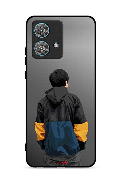 Tolwak غطاء حماية لهاتف موتورولا إيدج 40 نيو 5G، صورة فنية لولد