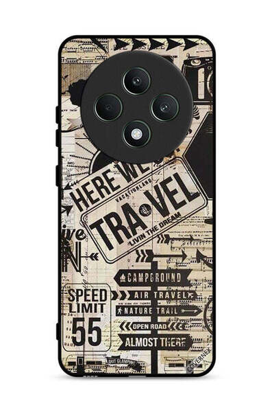 Covernex غطاء حماية لهاتف Oppo Reno12 F 4G Here We Go Travel
