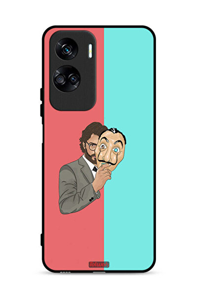 Tolwak غطاء حماية لهاتف Honor 90 Lite 5G من تصميم البروفيسور آرت