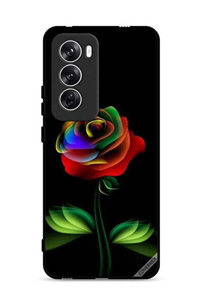 Covernex Oppo Reno12 5G Protective Case Cover Rainbow Color Rose