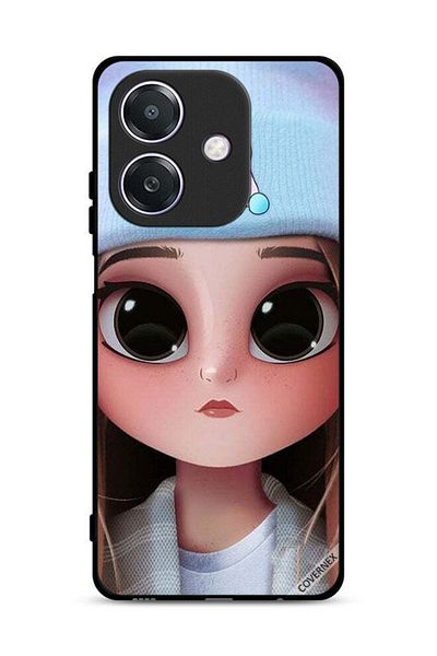 Covernex غطاء حماية لهاتف Oppo A3x 5G بتصميم فتاة وحيد القرن اللطيفة