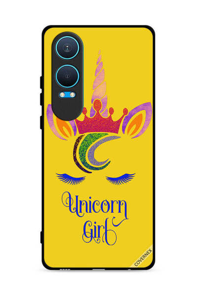 Covernex OnePlus Nord CE4 Lite 5G Protective Case Cover Unicorn Girl Art