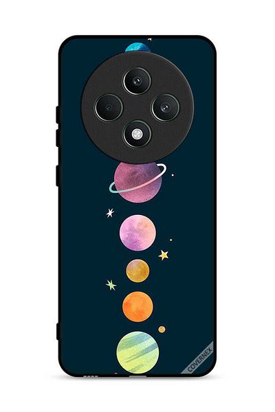 Covernex غطاء حماية لهاتف Oppo Reno12 F 4G بتصميم الكواكب في صف واحد