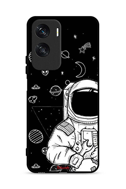 Tolwak غطاء حماية لهاتف Honor X50i 5G برسومات رائد فضاء