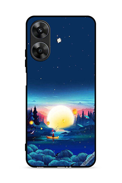 Covernex غطاء حماية لهاتف Realme Note 60 4G بمنظر غروب الشمس