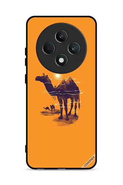 Covernex غطاء حماية لهاتف Oppo Reno12 F 5G بنقشة جمال وفن الشمس