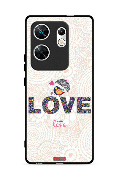 Tolwak غطاء حماية لهاتف Infinix Zero 30 4G - Love With Love