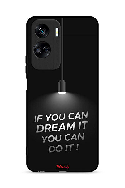 Tolwak غطاء حماية لهاتف Honor 90 Lite 5G إذا كنت تستطيع أن تحلم به، يمكنك تحقيقه