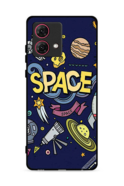 Covernex غطاء حماية لهاتف موتورولا موتو جي 84 5 جي برسومات فنية فضائية