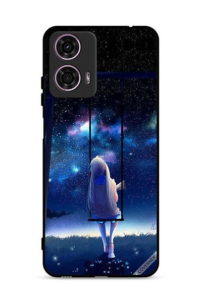 Covernex غطاء حماية لهاتف موتورولا موتو جي 24 4G - فتاة حزينة