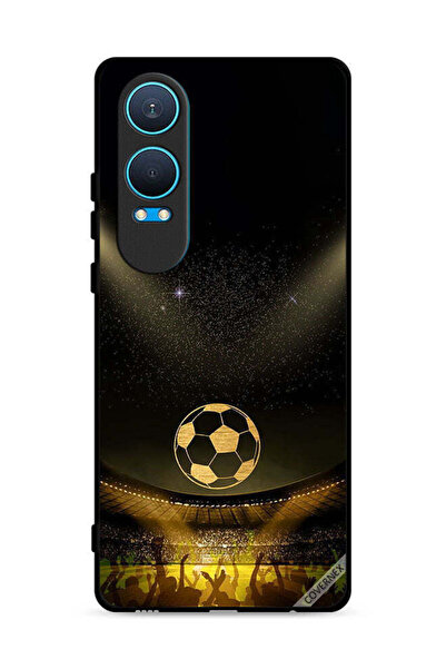 Covernex غطاء حماية لهاتف OnePlus Nord CE4 Lite 5G، أسود، بخلفية فيلم كرة قدم...