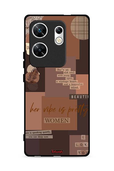Tolwak غطاء حماية لهاتف Infinix Zero 30 4G Adventurer للنساء