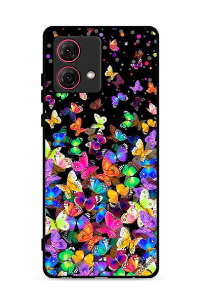 Covernex غطاء حماية لهاتف موتورولا موتو جي 84 5 جي بنقشة فراشات صغيرة