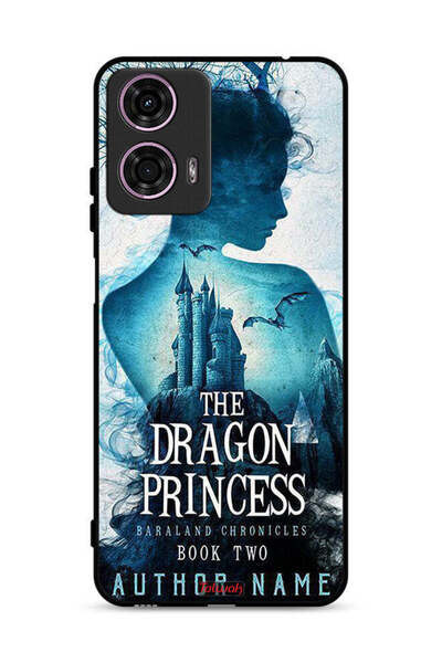 Tolwak غطاء حماية لهاتف موتورولا موتو جي 24 4G بطبعة أميرة التنين