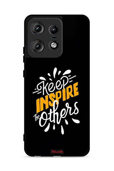 Tolwak غطاء حماية لهاتف موتورولا إيدج 50 برو 5G - حافظ على إلهام الآخرين