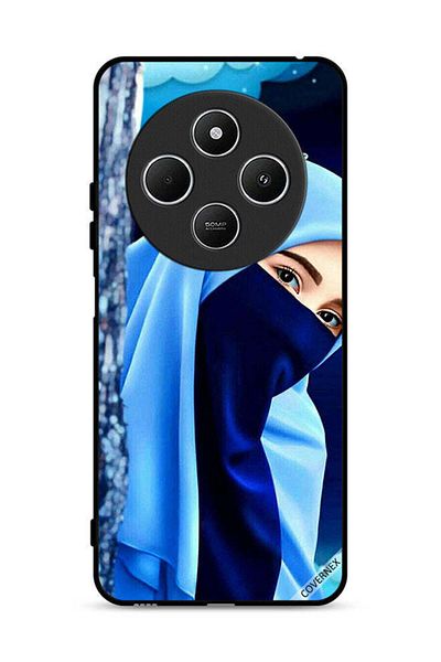 Covernex غطاء حماية لهاتف شاومي ريدمي 14R 5G بطبعة فتاة محجبة