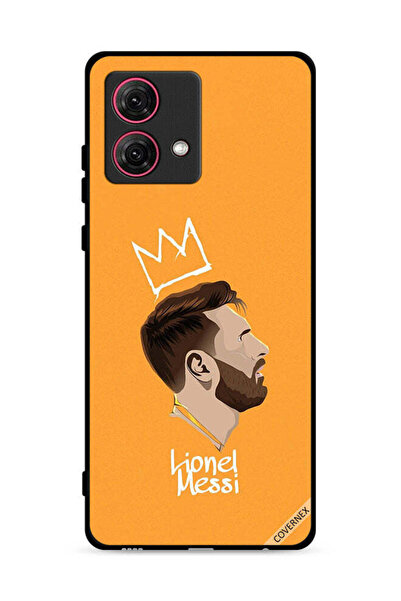 Covernex غطاء حماية لهاتف موتورولا موتو جي 84 5 جي، ليو ميسي الملك