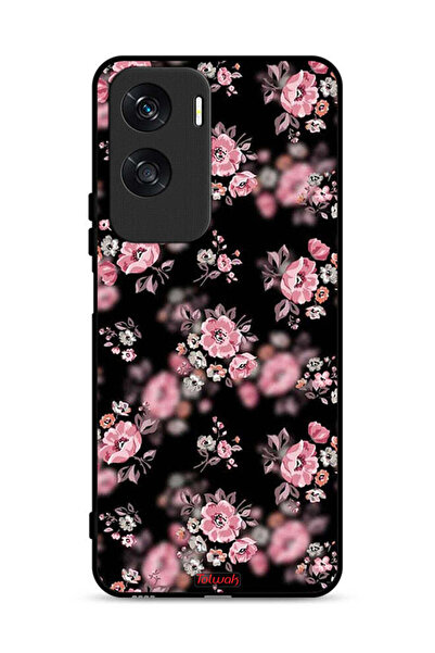 Tolwak غطاء حماية لهاتف Honor X50i 5G بنقشة زهور بورتريه