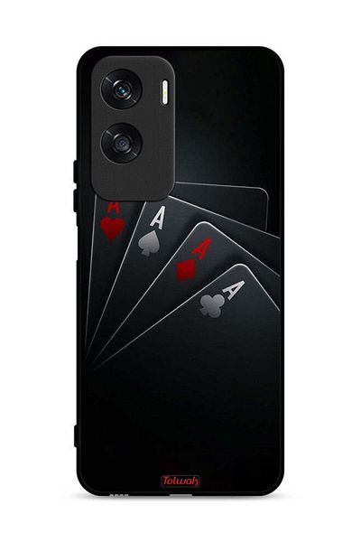 Tolwak غطاء حماية لهاتف Honor X50i 5G بطاقات A