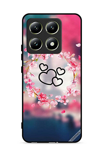Covernex غطاء حماية لهاتف Xiaomi 14T 5G بنقشة قلوب فنية