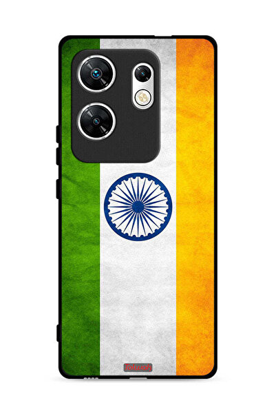 Tolwak غطاء حماية لهاتف Infinix Zero 30 4G بعلم هندي مضيء