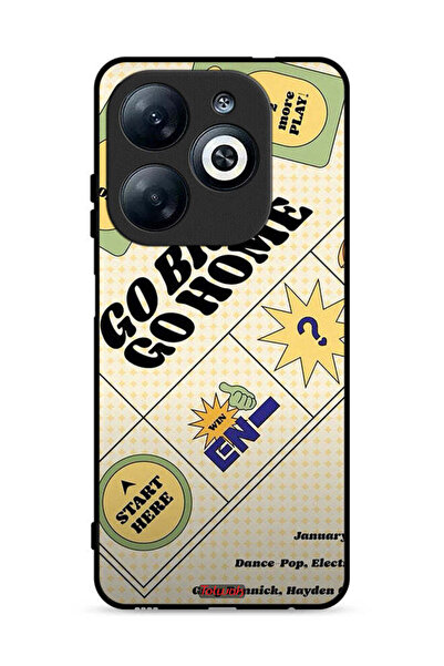 Tolwak Infinix Smart 8 4G Protective Case Cover Go Big Or Go Home