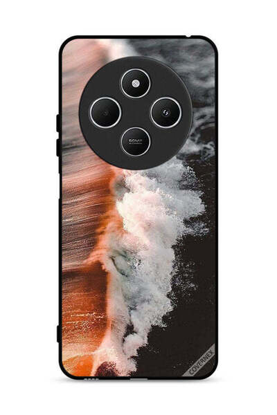 Covernex غطاء حماية لهاتف شاومي ريدمي 14 سي 4G بطبعة موجة مياه البحر