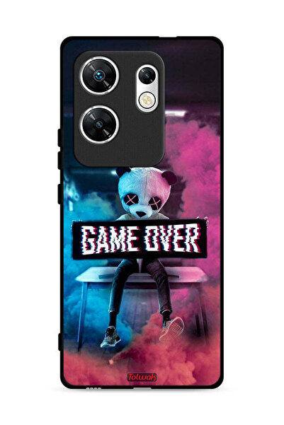 Tolwak غطاء حماية لهاتف Infinix Zero 30 4G Game Over