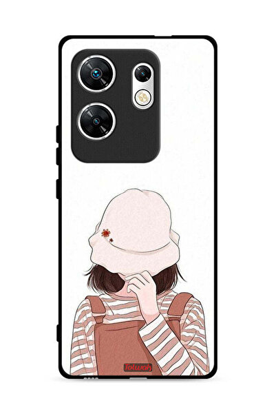 Tolwak غطاء حماية لهاتف Infinix Zero 30 4G مع غطاء للوجه من Hat