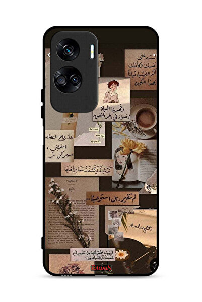 Tolwak غطاء حماية لهاتف Honor 90 Lite 5G بعبارات عربية قديمة