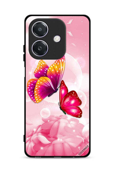 Covernex غطاء حماية لهاتف Oppo A3x 5G بنقشة فراشات لطيفة