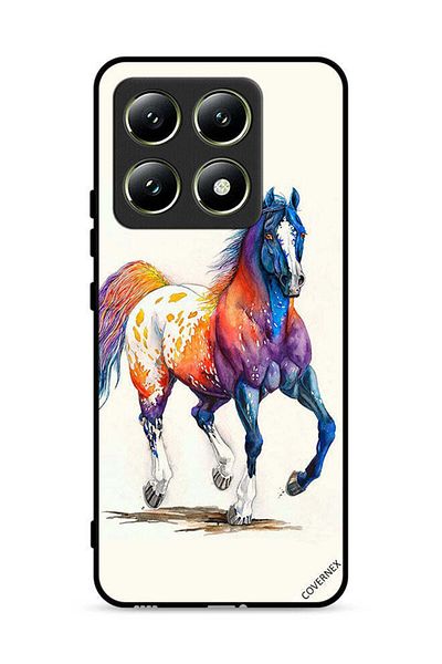 Covernex غطاء حماية لهاتف Xiaomi 14T 5G بطبعة رسمة حصان