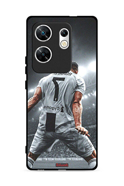 Tolwak غطاء حماية لهاتف Infinix Zero 30 4G بشعار كريستيانو رونالدو