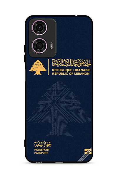 Covernex غطاء حماية لهاتف موتورولا موتو جي 24 4G - جواز سفر لبناني