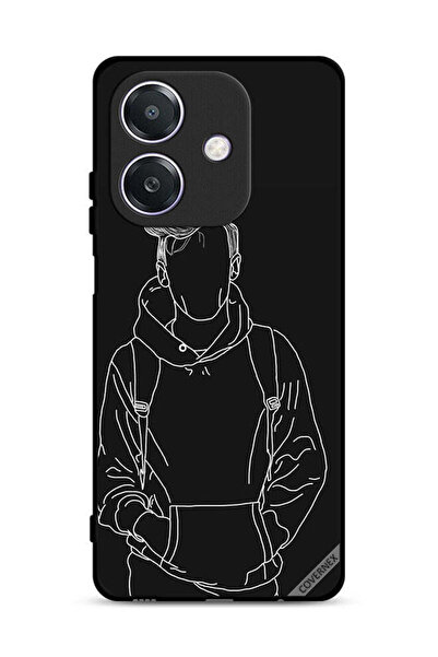 Covernex غطاء حماية لهاتف Oppo A3 5G، رسم لشخصية فتى جاكيت