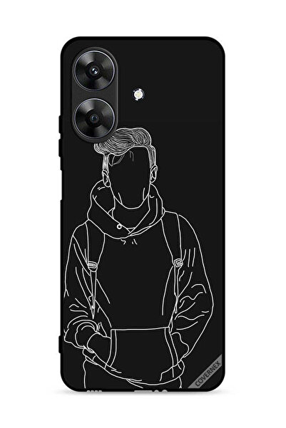 Covernex غطاء حماية لهاتف Realme Note 60 4G، رسم لشخصية جاكيت بوي