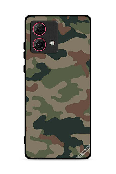 Covernex غطاء حماية لهاتف موتورولا موتو جي 84 5 جي بنمط مموه