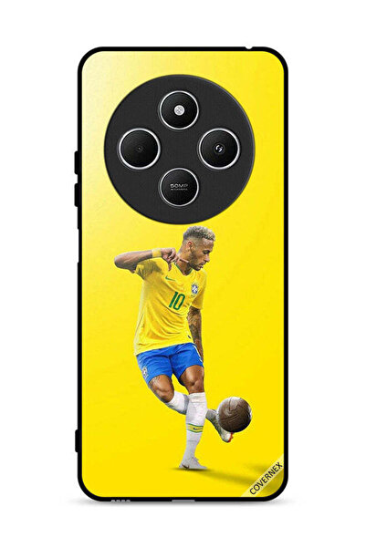 Covernex غطاء حماية لهاتف شاومي ريدمي 14R 5G بتصميم نيمار مع كرة قدم