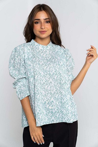 Nichii Floral 3/4 Sleeve Blouse