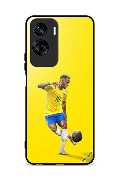 Covernex غطاء حماية لهاتف Honor 90 Lite 5G مع صورة نيمار وكرة قدم