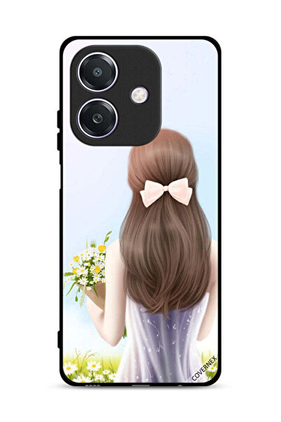 Covernex غطاء حماية لهاتف Oppo A3 5G بتصميم فتاة جميلة