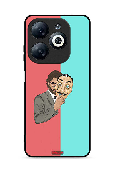 Tolwak غطاء حماية لهاتف Infinix Smart 8 4G من تصميم The Professor Art