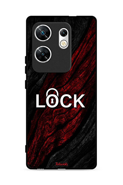 Tolwak غطاء حماية لهاتف Infinix Zero 30 4G مع قفل