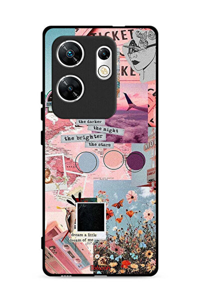 Tolwak غطاء حماية لهاتف Infinix Zero 30 4G - الليل أظلم والنجوم أكثر إشراقًا