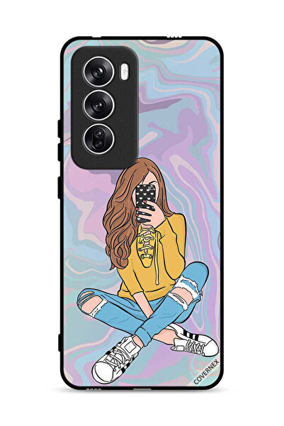 Covernex غطاء حماية Oppo Reno12 5G مع صورة فتاة