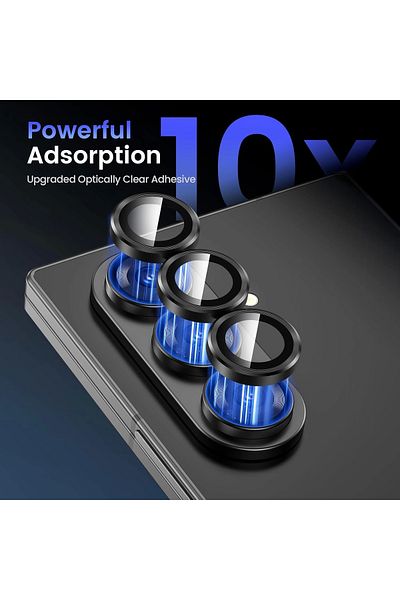 Lopard واقي عدسة الكاميرا لهاتف Samsung Galaxy Z Fold 7، حافظة معدنية لحماية الكاميرا اللامعة 9H مناسبة cl-