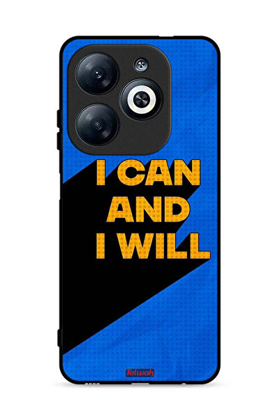 Tolwak غطاء حماية لهاتف Infinix Smart 8 4G، أنا أستطيع وسأفعل