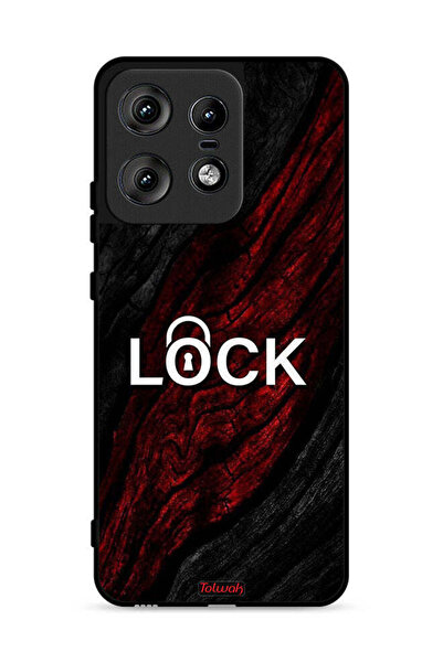 Tolwak غطاء حماية واقٍ لهاتف موتورولا إيدج 50 برو 5G مع قفل