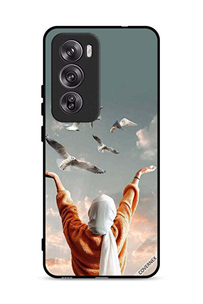 Covernex غطاء حماية لهاتف Oppo Reno12 Pro 5G بطبعة طيور طائرة
