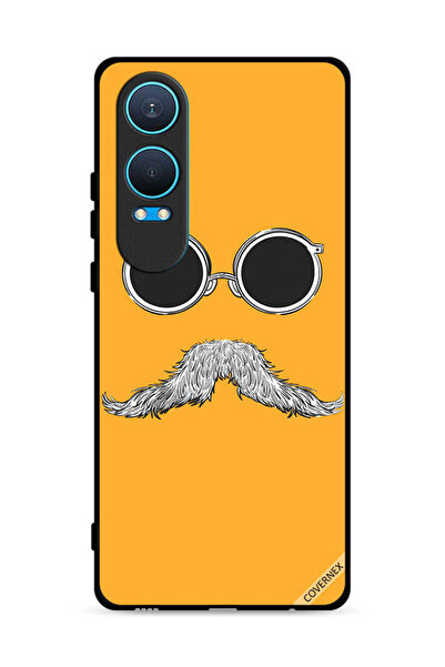 Covernex غطاء حماية لهاتف OnePlus Nord CE4 Lite 5G برسومات نظارات وشارب